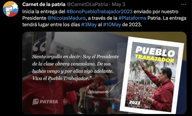 Bono Día del Trabajador 2024 PAGO por el 1 de mayo en Venezuela