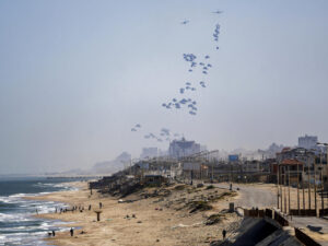 EEUU comienza la construcción de un muelle y un puerto temporal en Gaza