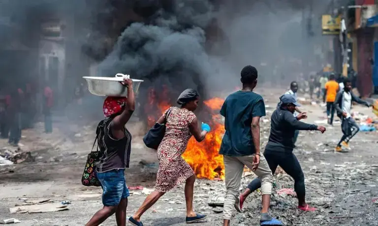 Violencia en Puerto Príncipe (Foto de Archivo)