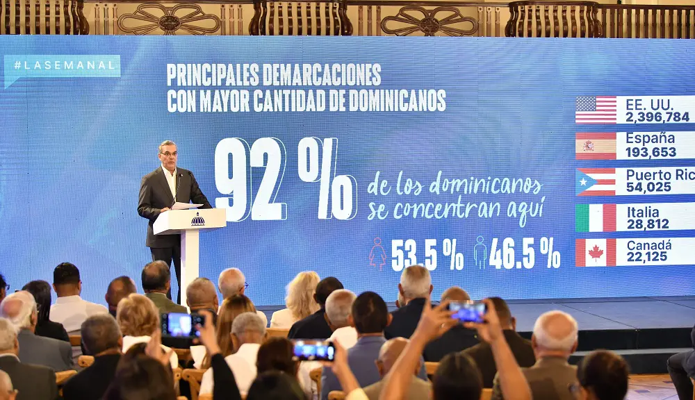 Abinader destaca políticas a favor de la diáspora - Periódico elCaribe