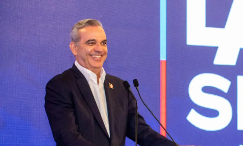 El presidente Luis Abinader
