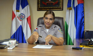 Celeste Yanet fue galardonada con la Medalla al Mérito de la Mujer Dominicana 2024. JHONNY ROTESTAN