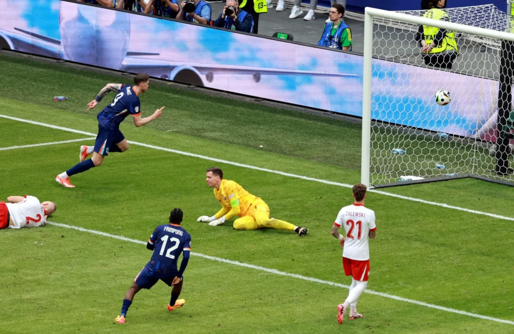 EUROCOPA | 1-2. Países Bajos se estrena con victoria ante Polonia