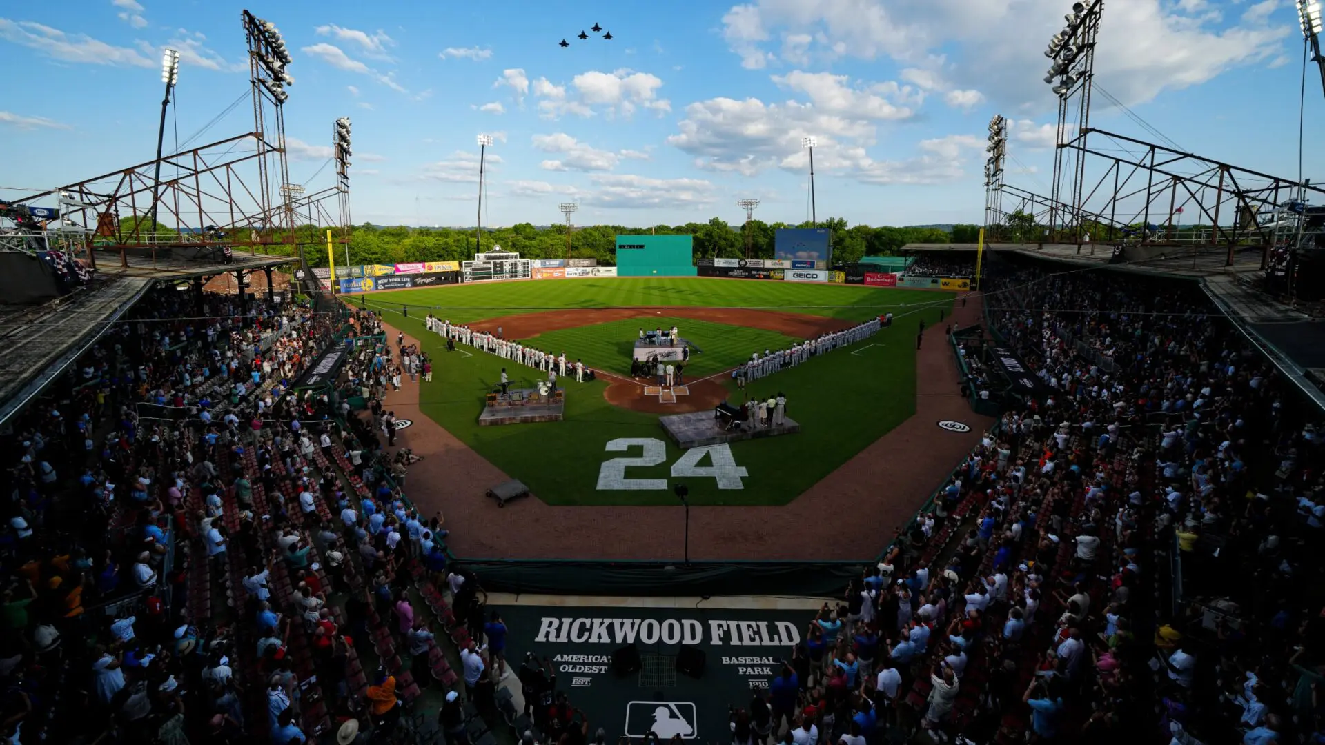 El partido en Rickwood Field fue parte de los resultados de MLB del 21 de junio