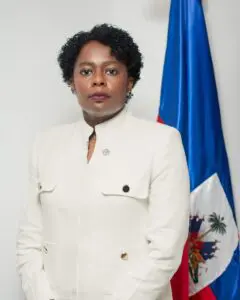 Christine Lamothe como nueva Encargada de Negocios de la Embajada de Haití en la RD