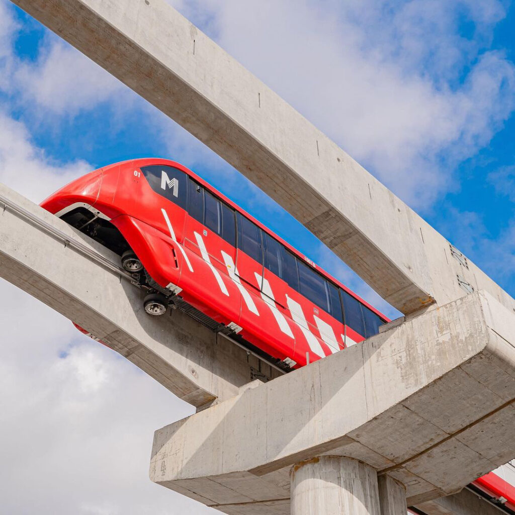 This will be the route of the Santiago Monorail