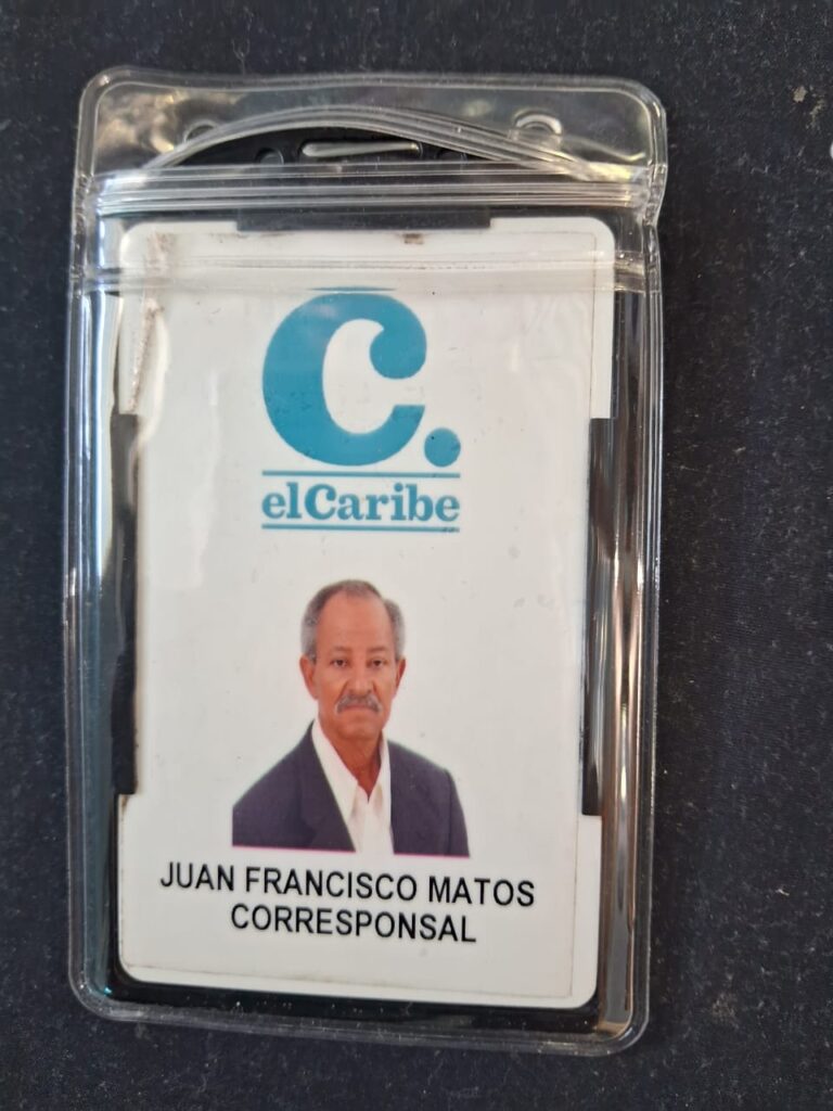 Juan Francisco Matos Espinosa with 51 years in the field of communication