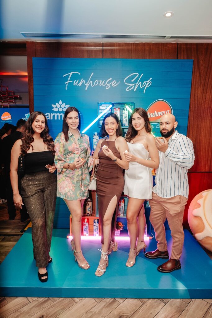 Marie Ruddy Realizan el evento Funhouse Parmalat