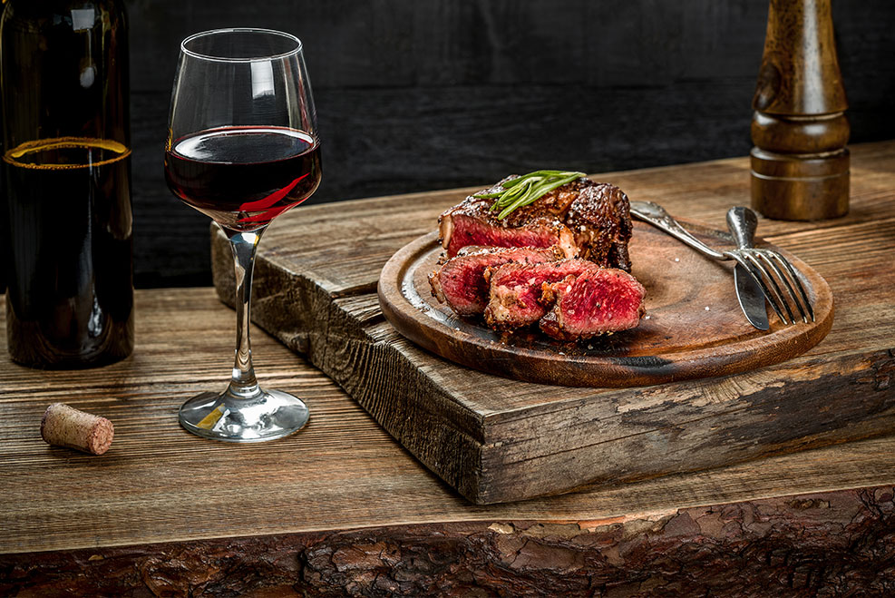 Corte de carnes premium