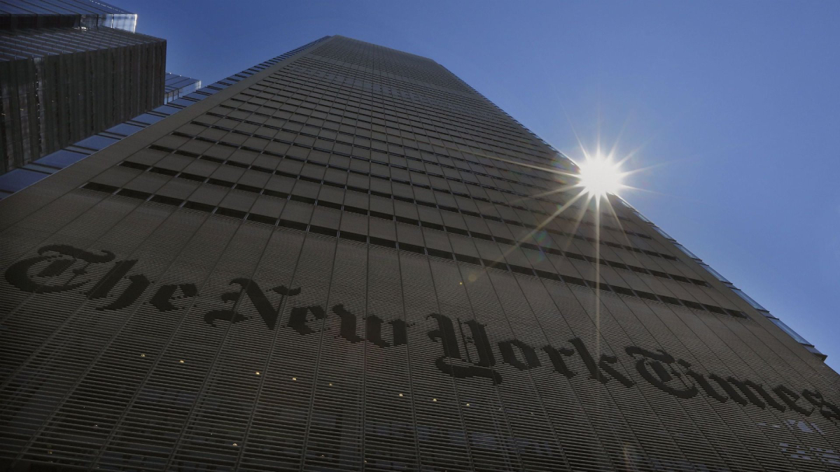 The New York Times demanda al Departamento de Guerra