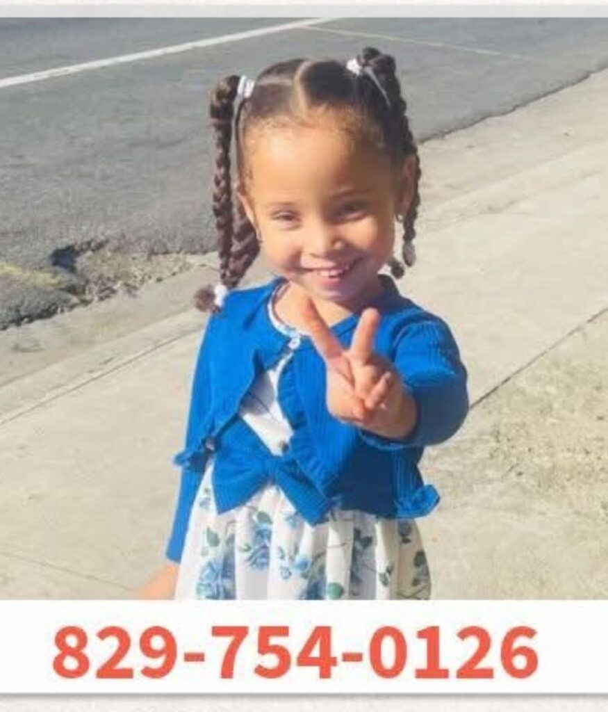 Operativo de búsqueda de niña desaparecida en Imbert
