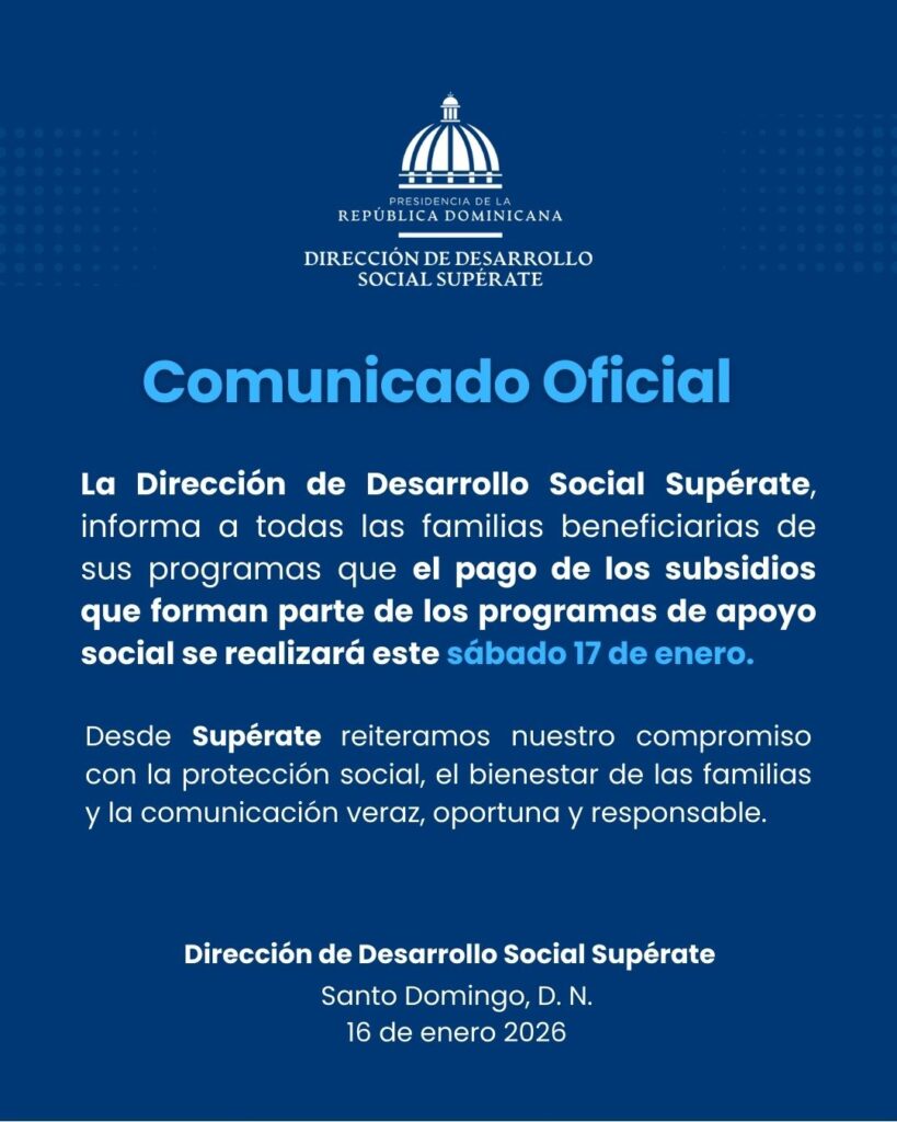 Comunicado oficial
