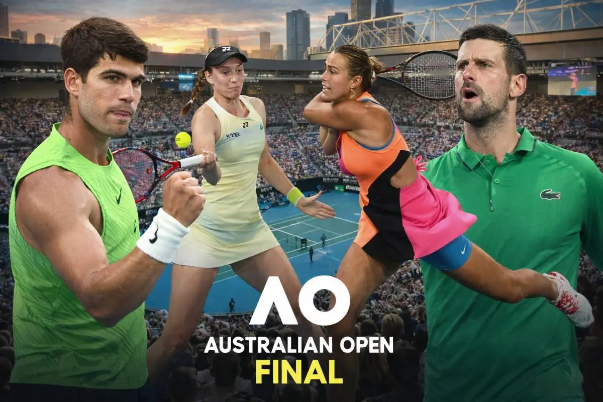 La final del Abierto de Australia es el primer gran comprimiso del tennis en 2026