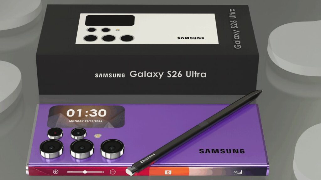 Diseño filtrado del Samsung Galaxy S26 Ultra