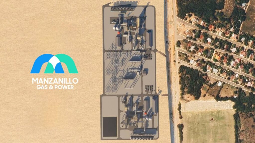 Infraestructura energética del proyecto Manzanillo Gas & Power en Monte Cristi