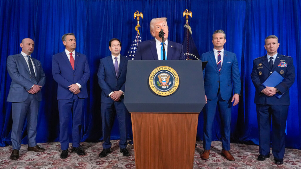 Trump sobre Venezuela: "Vamos a dirigir el país hasta que podamos hacer una transición segura".
