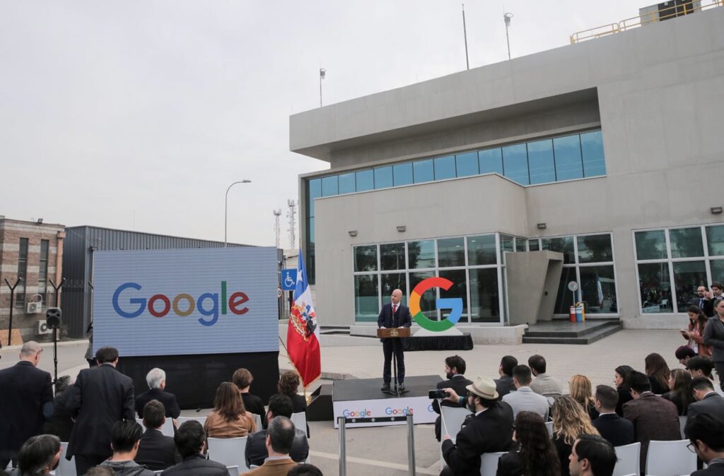 Chile, desde 2018, cuenta con un Data Center de Google