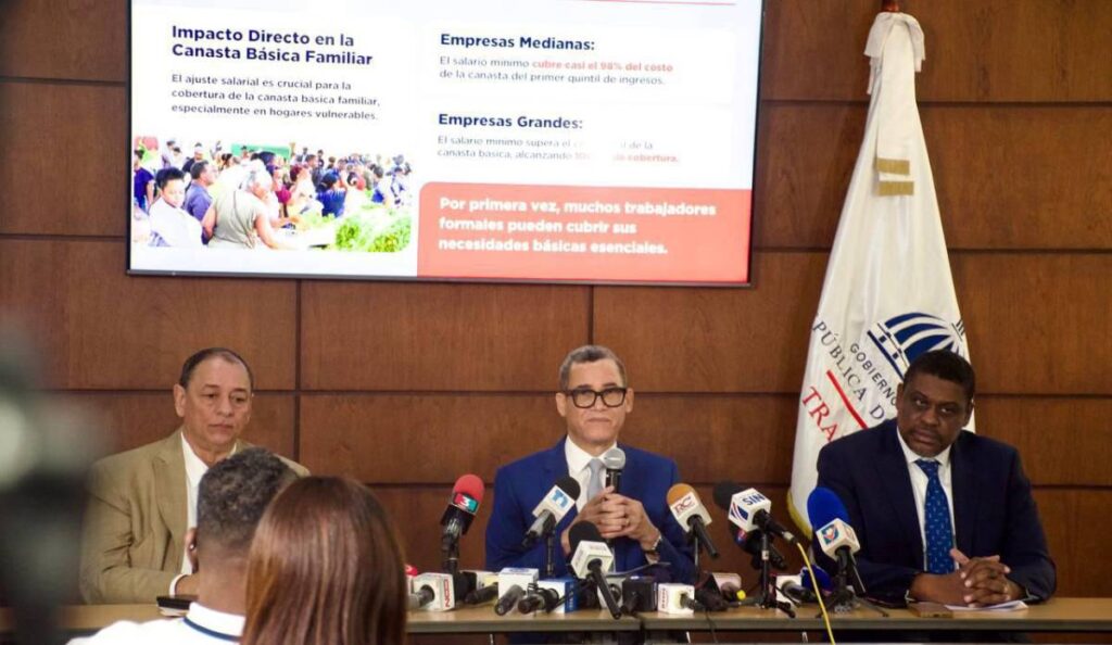 Trabajo exige cumplimiento del nuevo salario mínimo