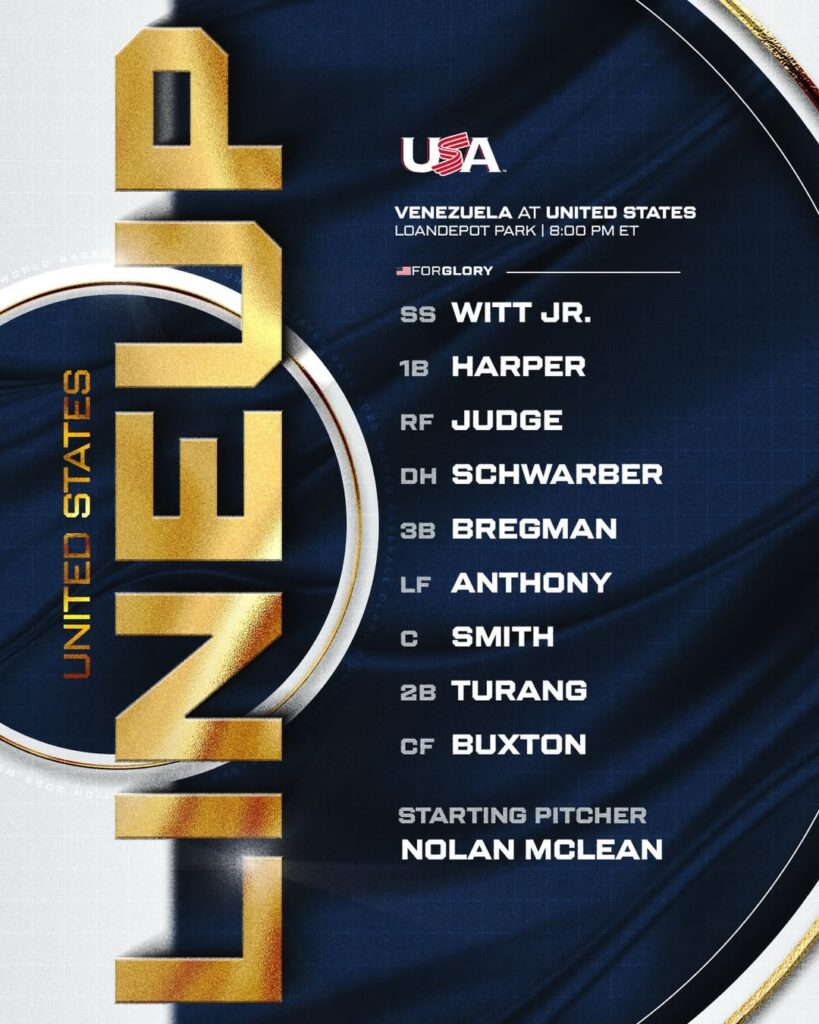 Venezuela vs. EE. UU EN VIVO: sigue aquí la final del Clásico Mundial 2026