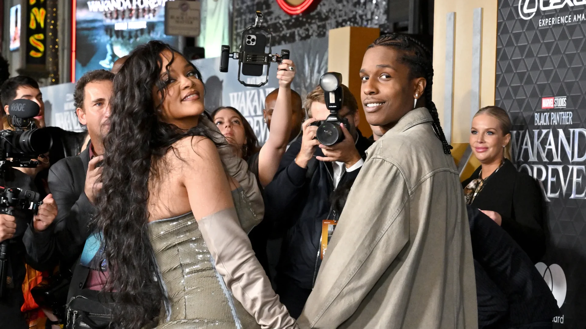 asap rocky & Rihanna
