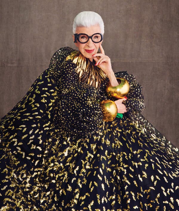 ícono de la moda geriátrica