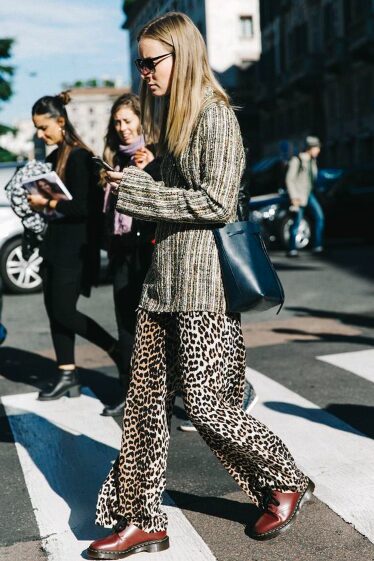Pantalones de leopardo