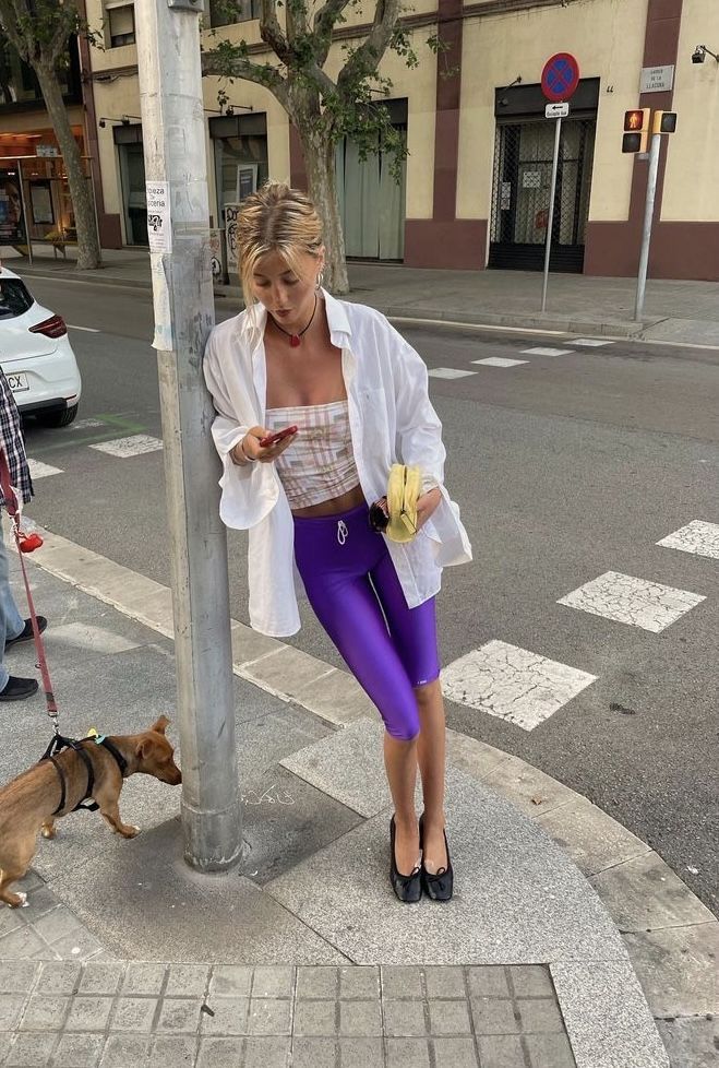 Capris con tonos llamativos
