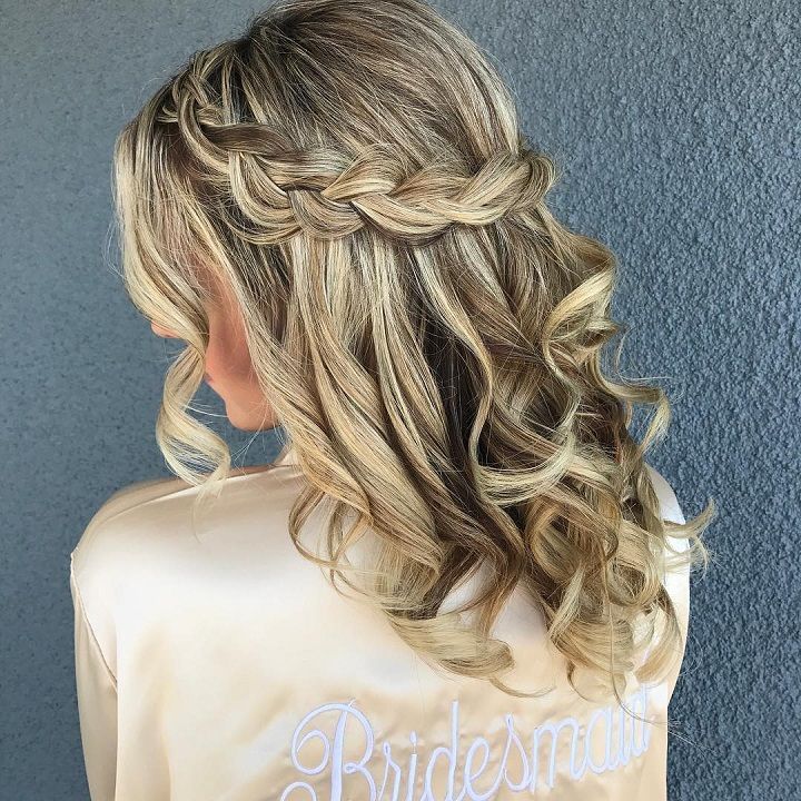 Corona de trenzas