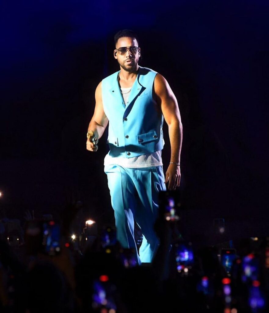 Francelys Infante Romeo Santos traje upcycling 