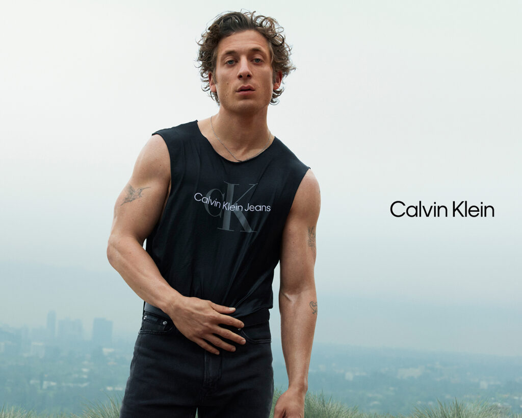 Jeremy para Calvin Klein