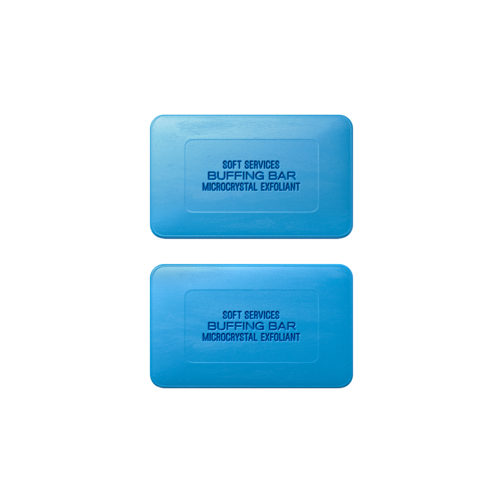 Soft Services Buffing Bar Microcrystal Exfoliant