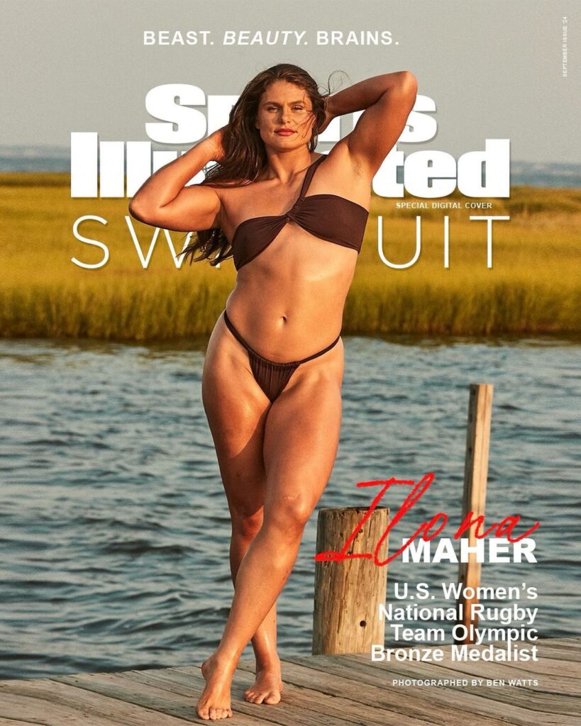 Ilona Maher para Sports Illustrated