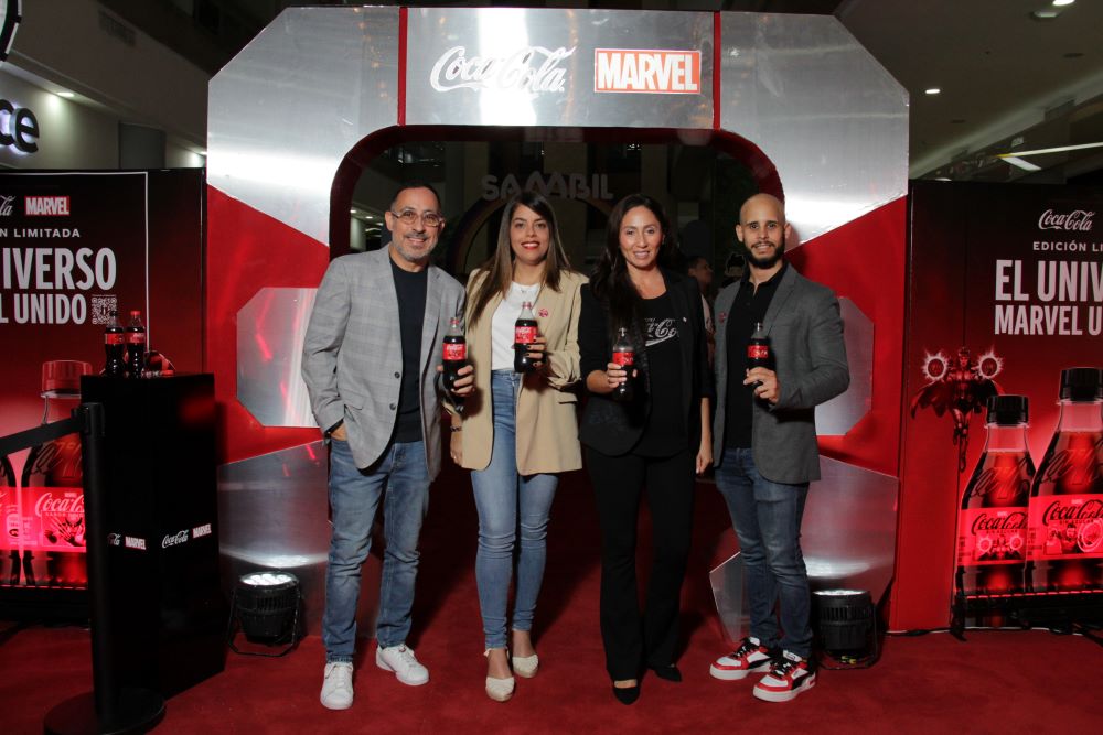  Alexis Hernández, Karla Muñoz, Emilia Villamarín, César de León l Marvel