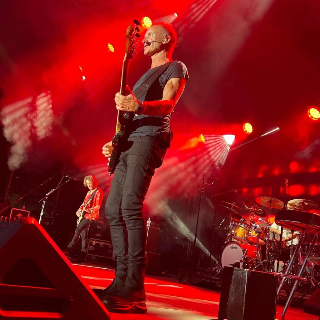 Sting en concierto