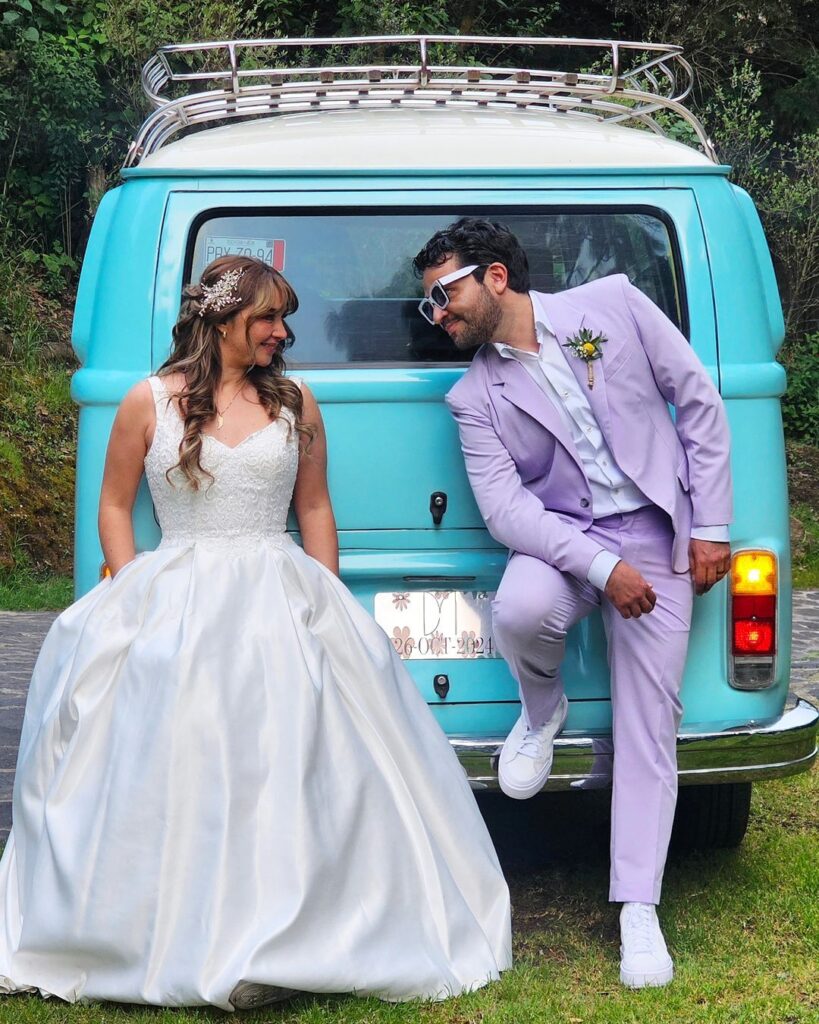 Alberto Monroy y Daniela Luján