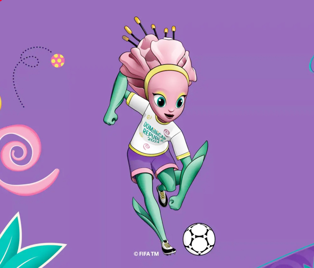 Mascota oficial Copa Femenina