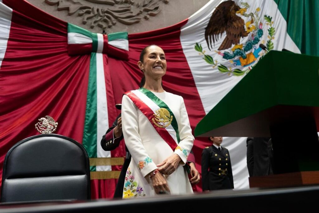 Claudia Sheinbaum toma posesión