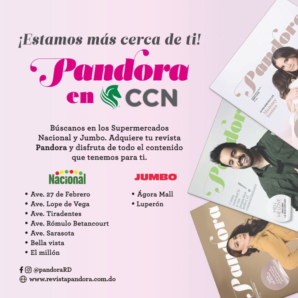 Pandora diciembre Celinee Santos