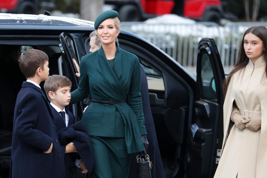 look de Ivanka trump Donald trump