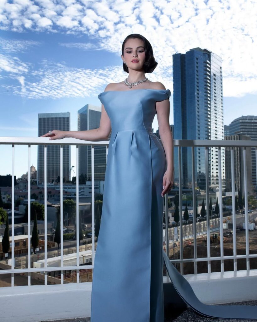 Selena Gómez golden globes 2025