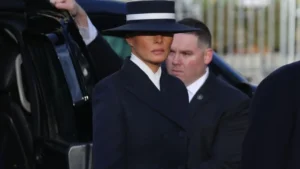 melania trump toma de posesion 