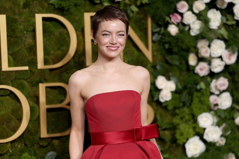 Emma stone pixie cut
