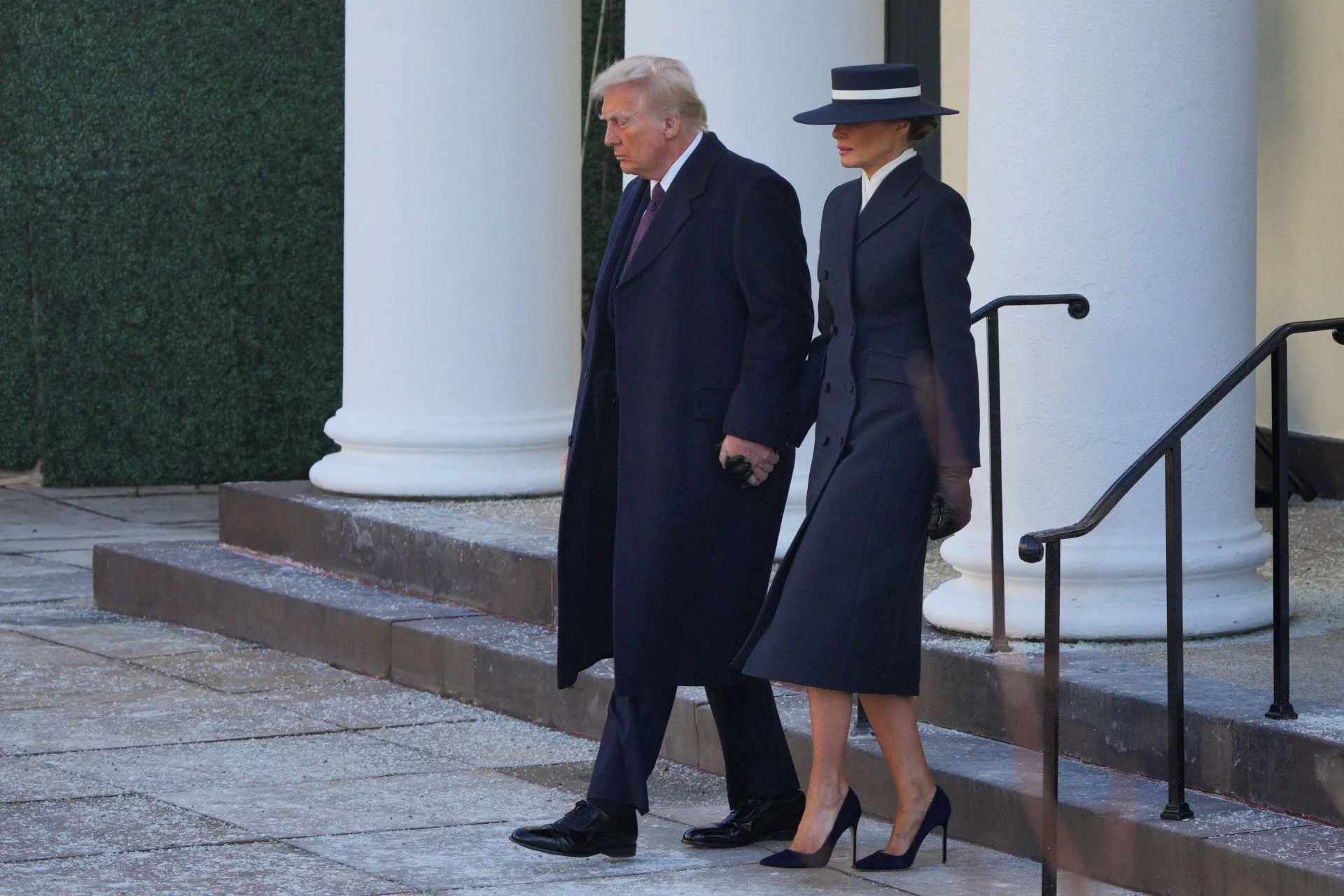 melania trump juramentacion Donal trump
