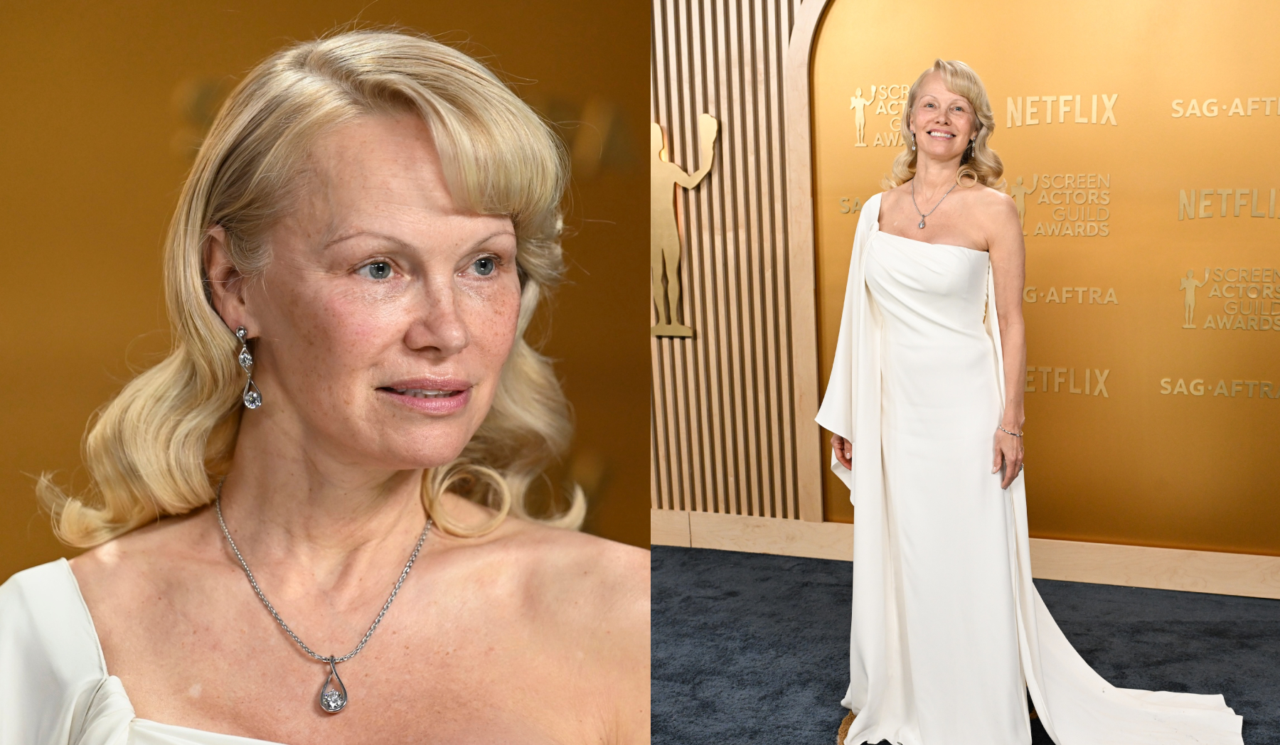 Pamela Anderson sin maquillaje