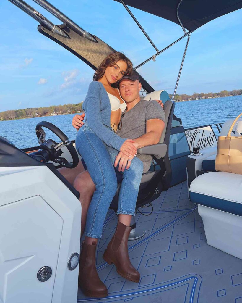 Olivia culpo Y Christian McCaffrey