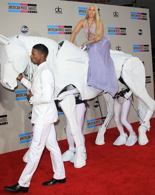 Donatella Versace lady Gaga
