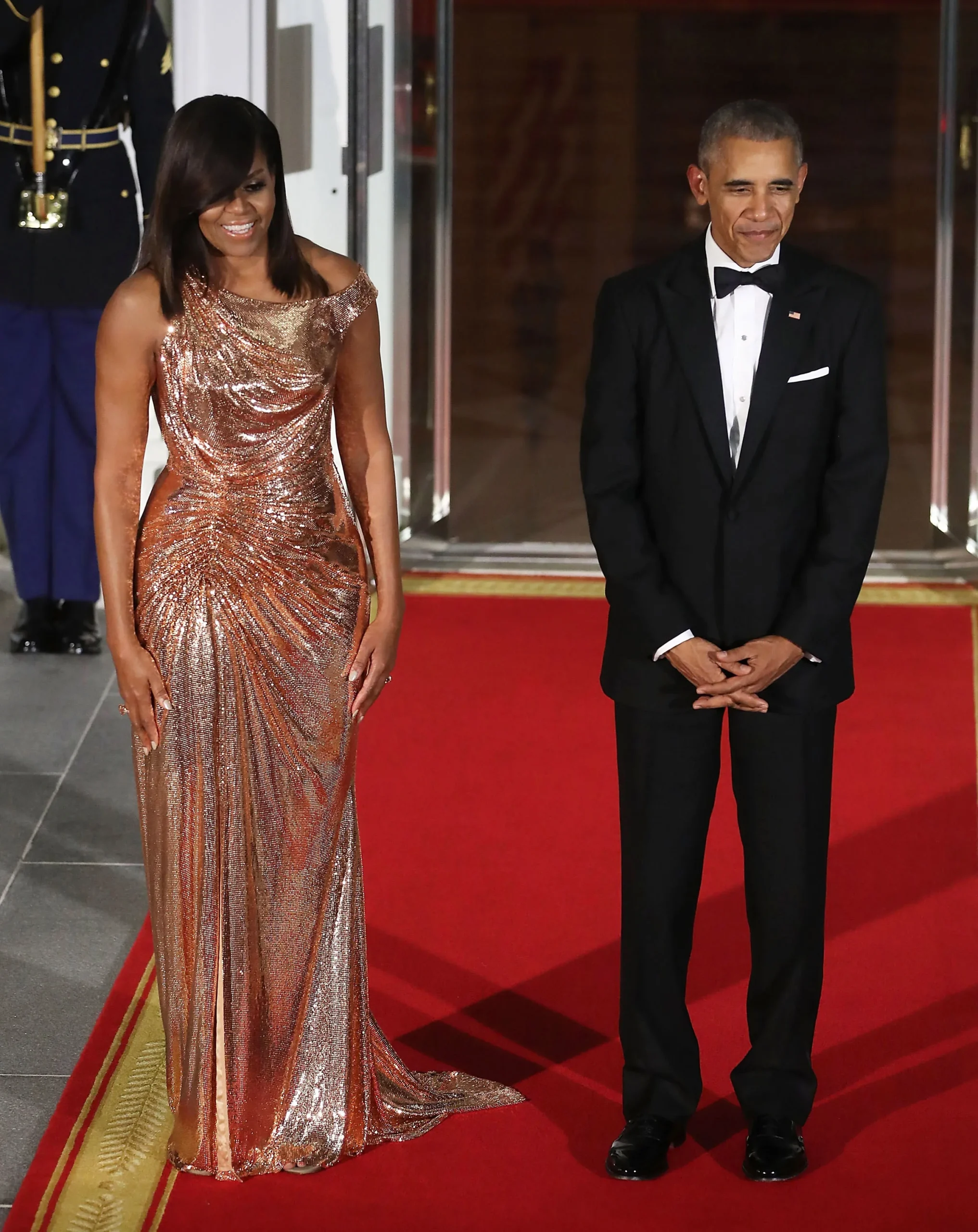 Donatella Versace Michelle Obama