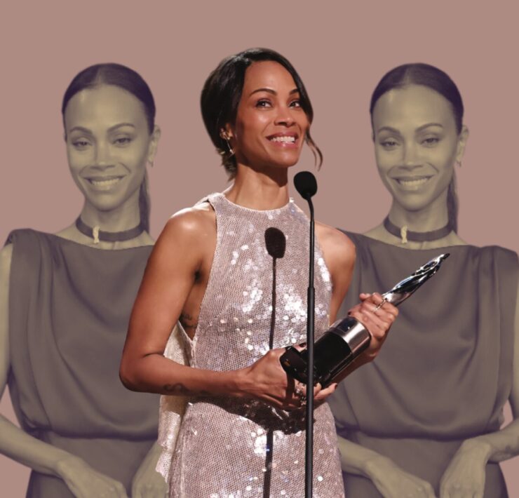 zoe saldana revista pandora