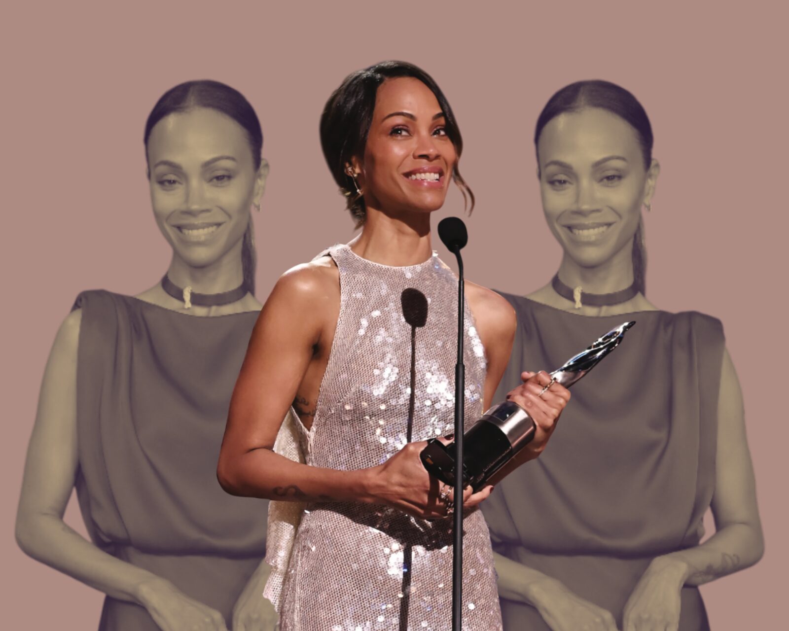 zoe saldana revista pandora
