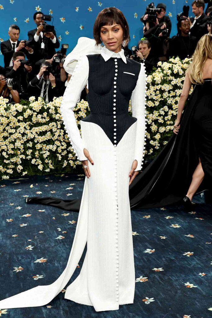 Zoe Saldaña met gala 2025